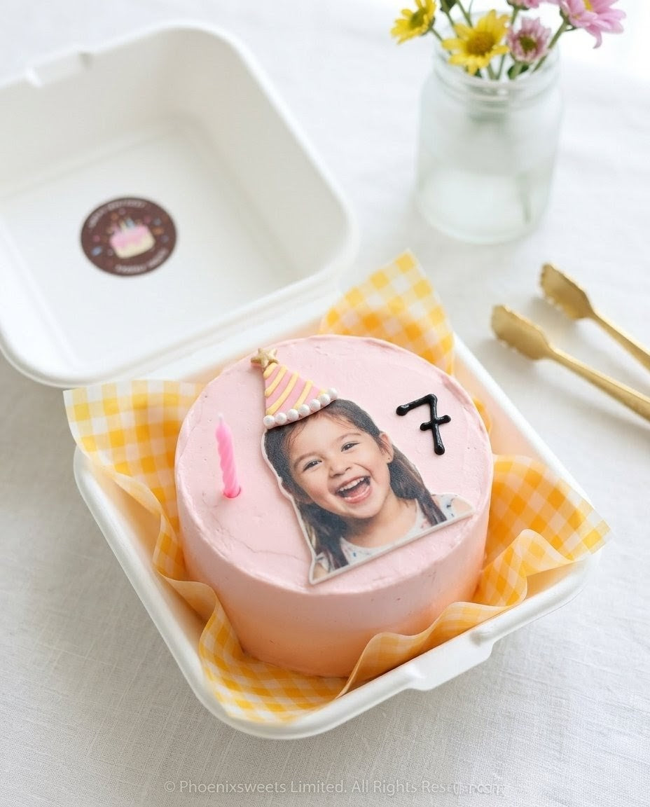 迷你牛油忌廉蛋糕 - Flower Garden Cake