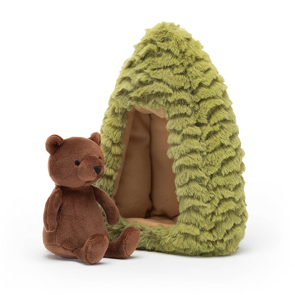 Jellycat Soft Toy - Forest Fauna Bear (18cm)