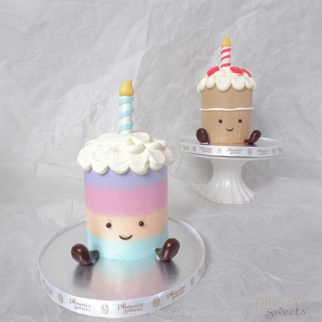 Mini Butter Cream Cake - Smiley Cake