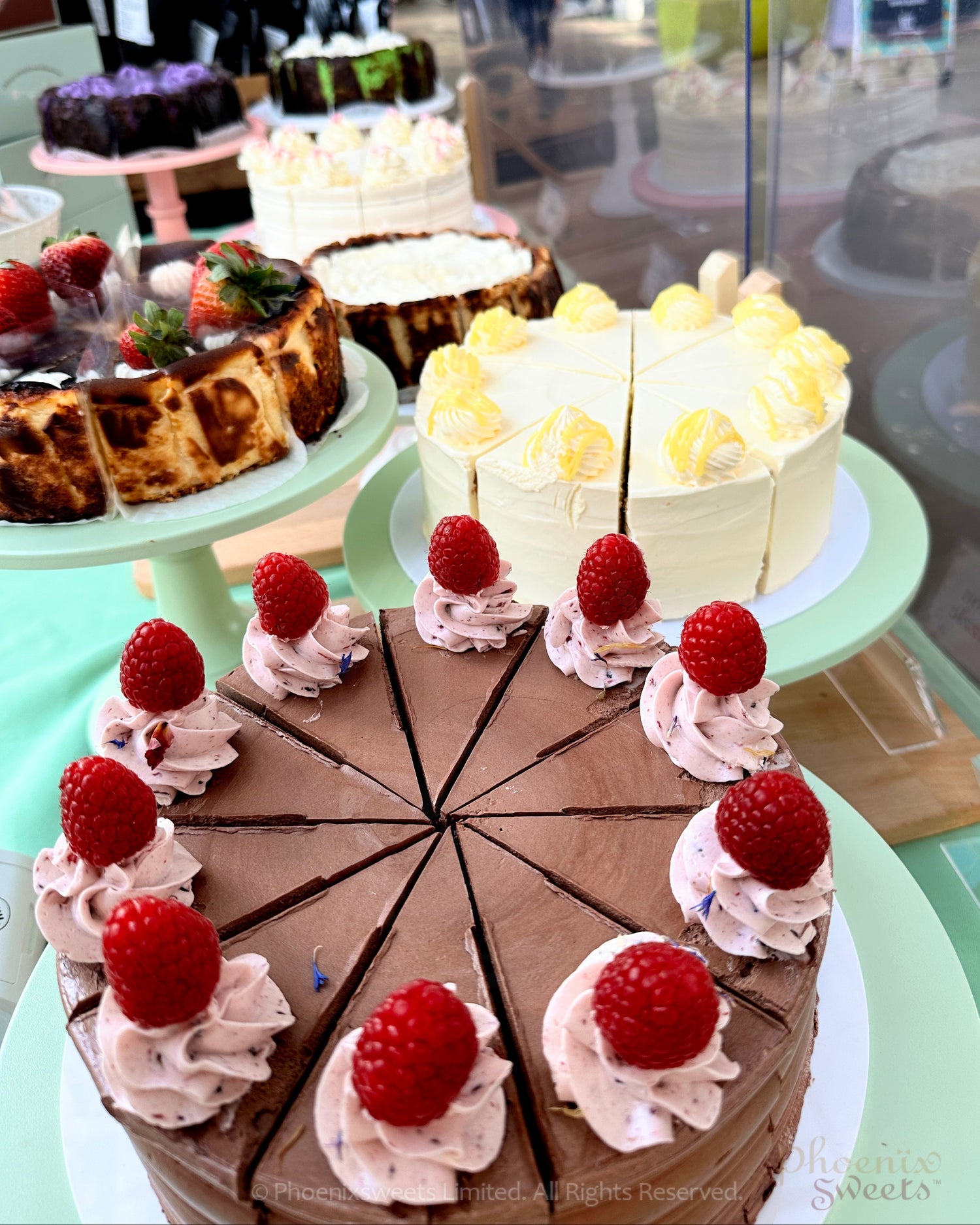 Butter Cream Cake - Chocolate Berries Cake