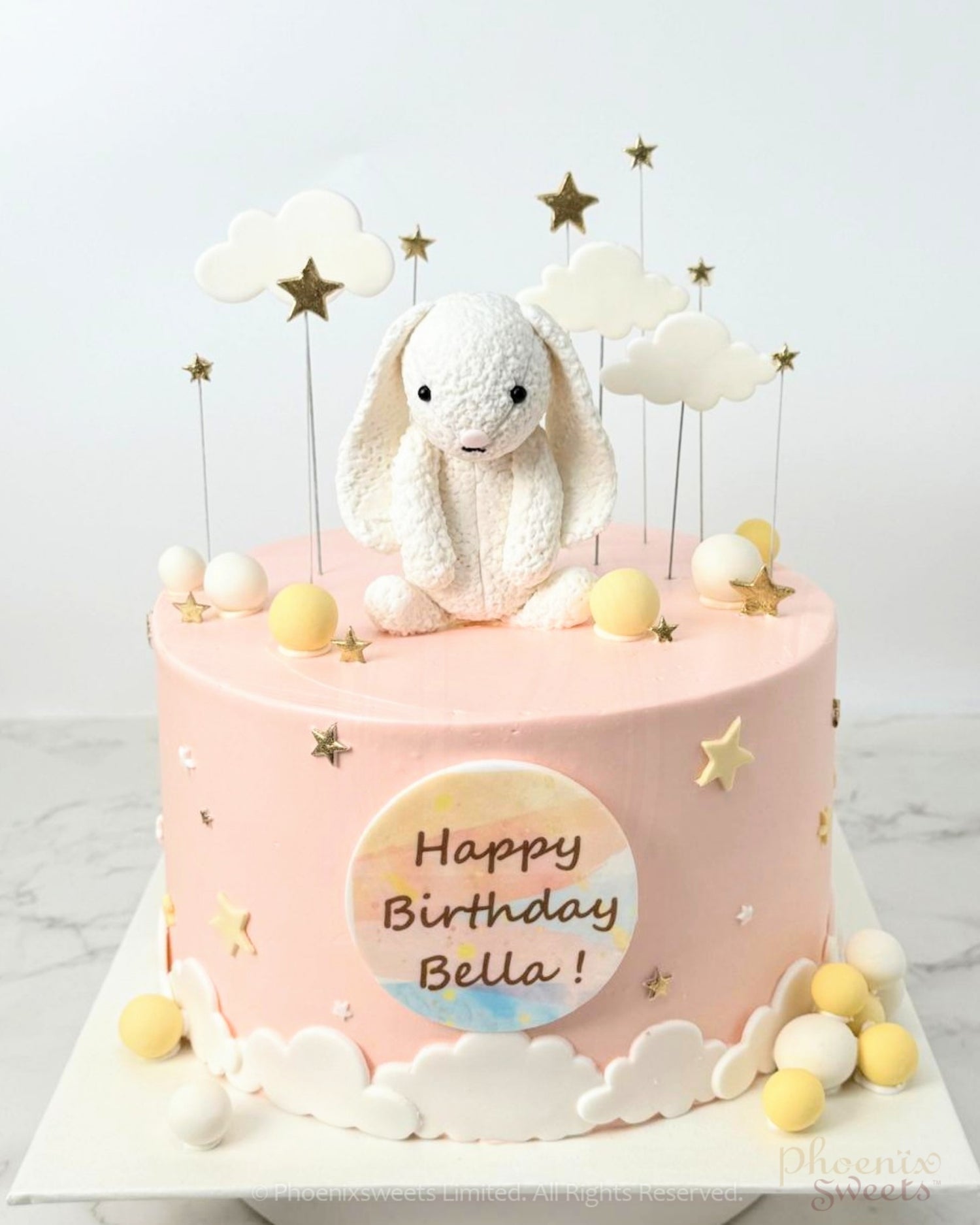 Butter Cream Cake - Precious Bunny Cake