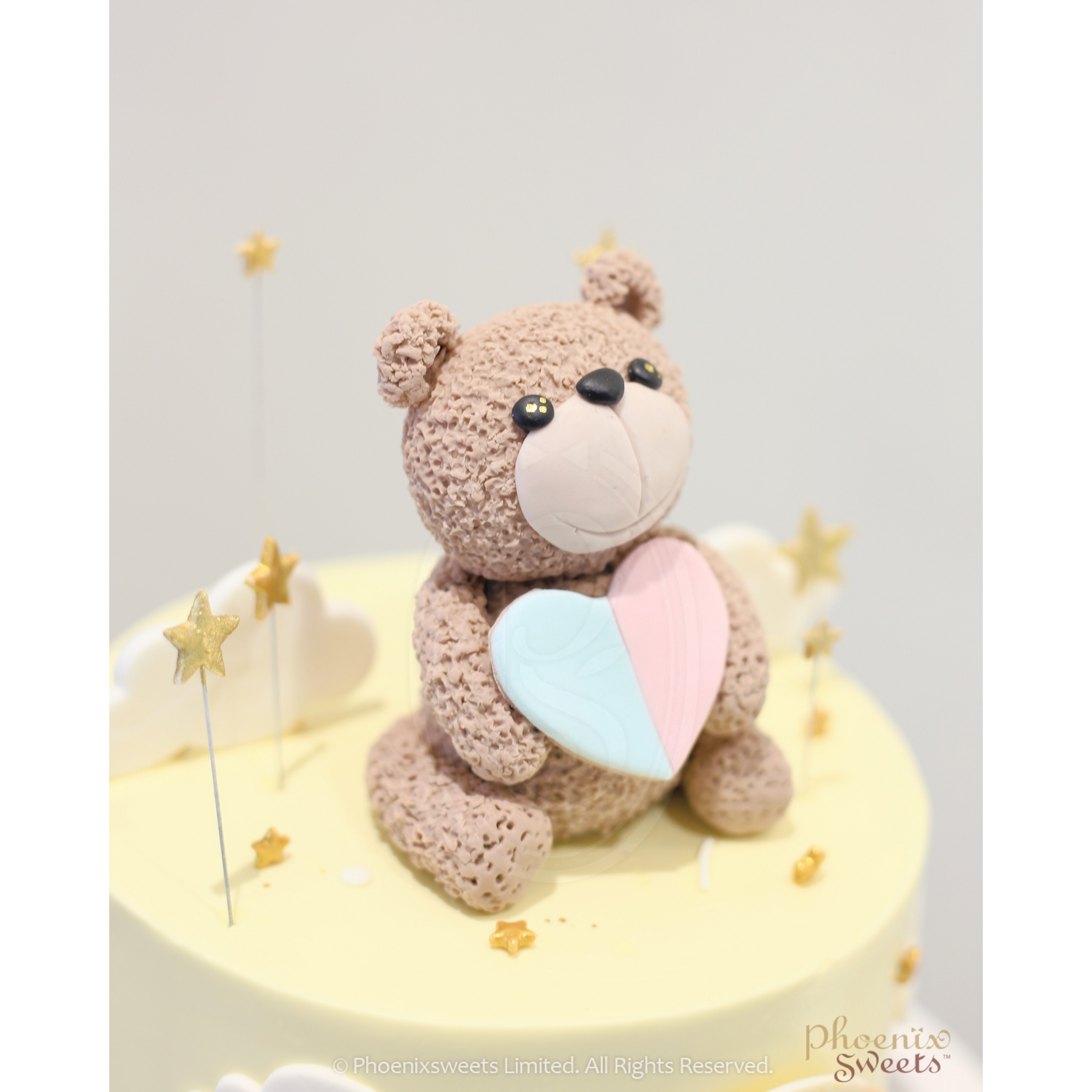 Butter Cream Cake - Cuddly Bear