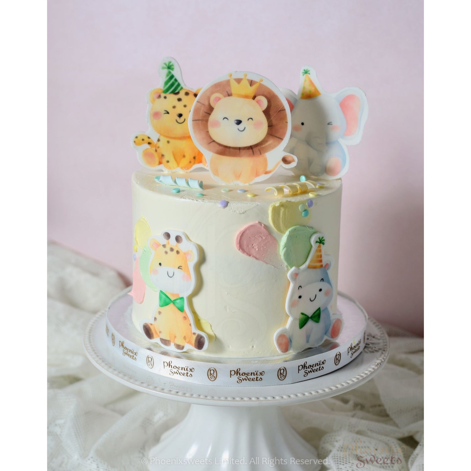 Butter Cream Cake - Party Animal Cake