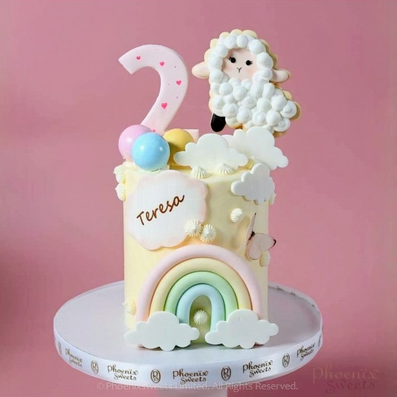 Butter Cream Cake - Fairy Animal