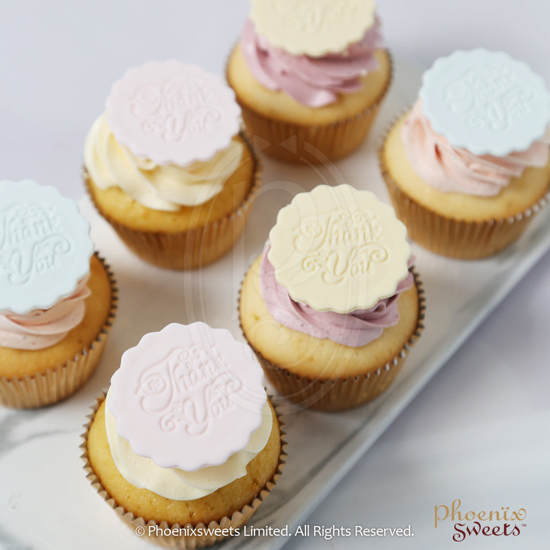 Cupcake Topper - Standard Wordings (Not including cupcake)