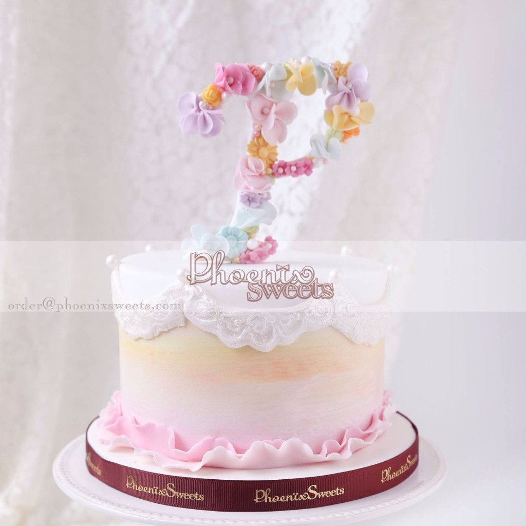 [h.f.flora x Phoenix Sweets] Bouquet & Cake Combo $2680 set