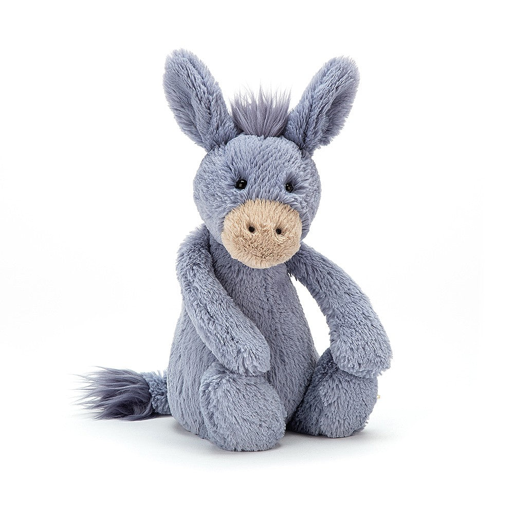 Jellycat Soft Toy - Bashful Donkey (31cm tall)